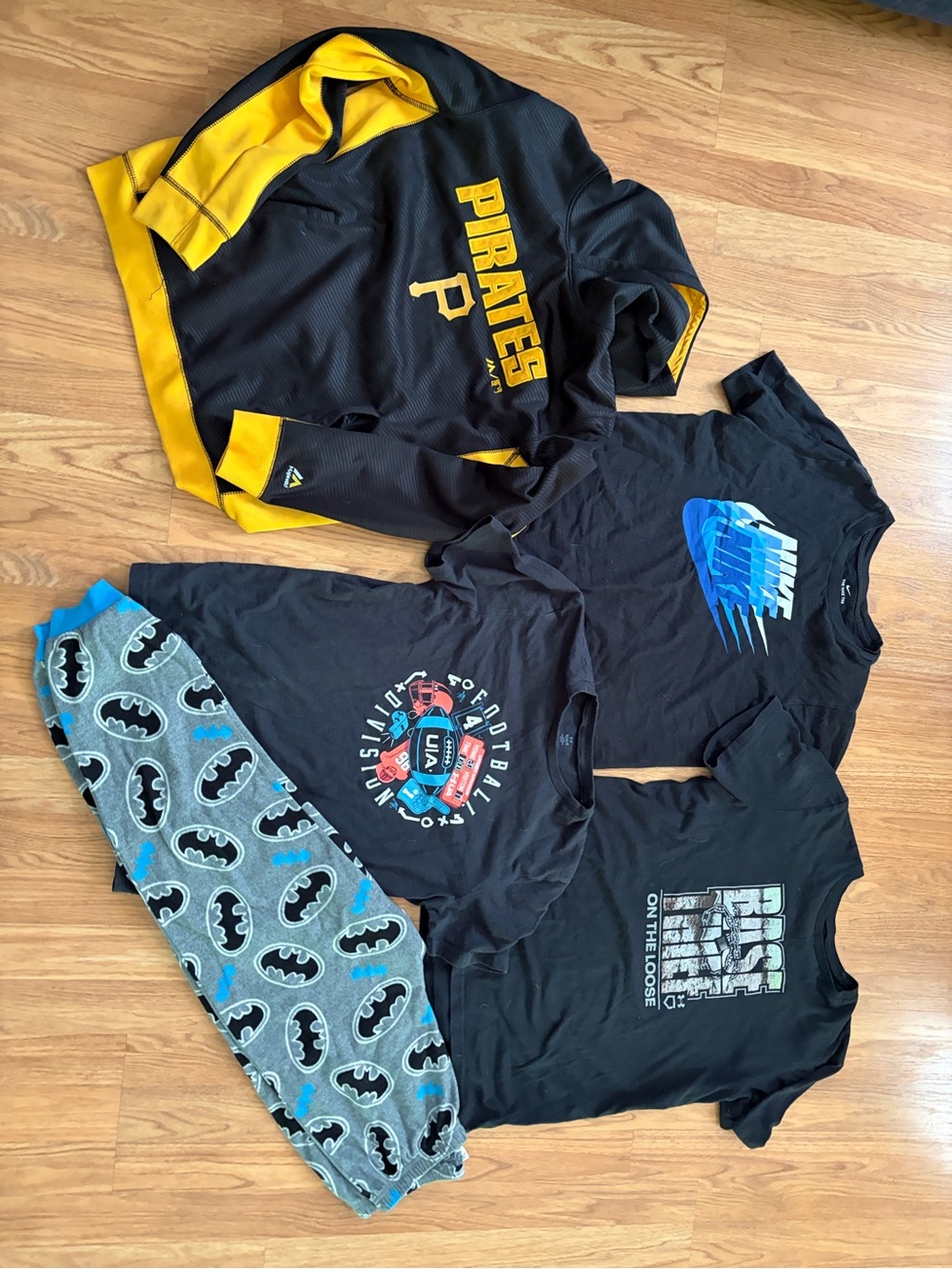 Bundle of Boys Youth Large Clothing - Nike, Under Armour, and More - Used